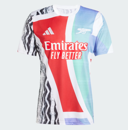 Arsenal 24/25 Men's Pre-Match Jersey – Ital Sport