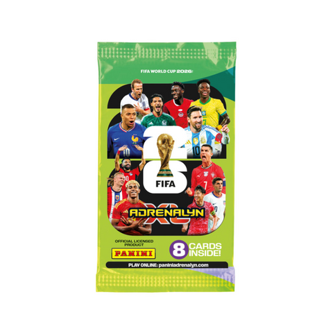 2026 PANINI ADRENALYN XL FIFA WORLD CUP CARDS – 50-PACK BOX (400 CARDS)