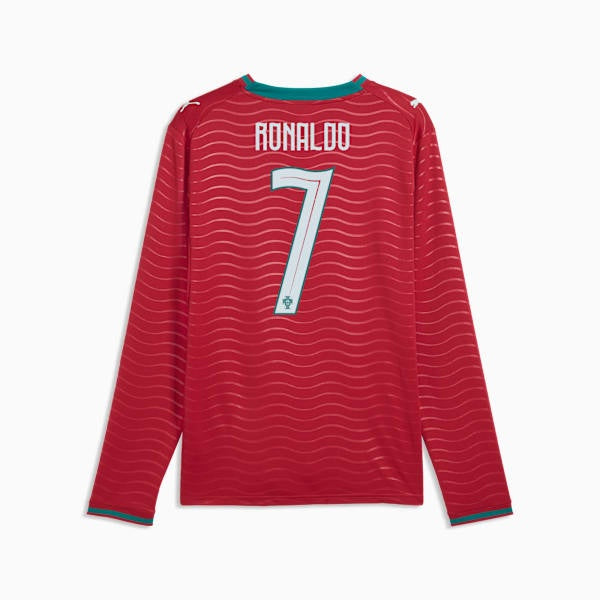 Portugal 2026 Home Ronaldo Men's Long Sleeve Soccer Jersey – Ital