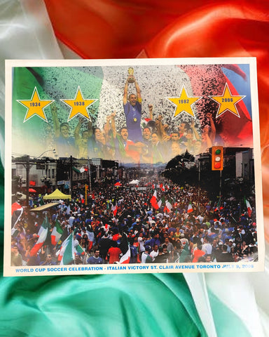 Italy 2006 World Cup St. Clair Celebration Poster