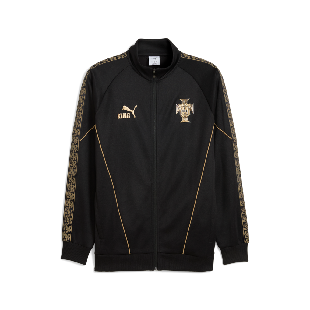 Eusebio Portugal National Team Puma Anthem Jacket - Black