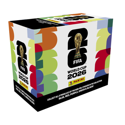 2026 PANINI FIFA WORLD CUP STICKERS – 25-PACK BOX
