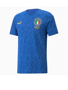 Italy Puma FIGC Graphic Winner Men's Soccer Tee
