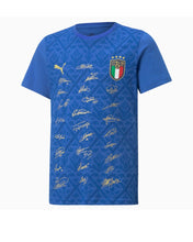 Load image into Gallery viewer, Italy Puma FIGC Signature Winner Youth Soccer Tee

