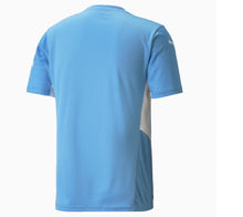 Load image into Gallery viewer, Manchester City FC Boys&#39; Home Replica Jersey
