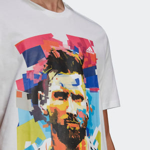 ADIDAS MESSI SOCCER GRAPHIC TEE