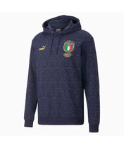 Load image into Gallery viewer, Italy FIGC Graphic Winner Men&#39;s Football Hoodie (Navy)
