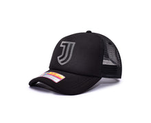 Load image into Gallery viewer, JUVENTUS SHIELD TRUCKER SNAPBACK HAT
