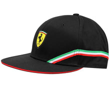 Load image into Gallery viewer, Scuderia Ferrari Kids Flatbrim Cap
