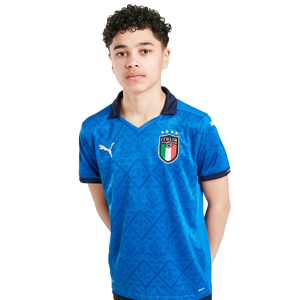Puma Italy FIGC 2020-22 Youth Home Replica Jersey