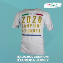 Load image into Gallery viewer, ITALIA 2020 CAMPIONI D&#39;EUROPA JERSEY
