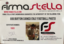 Load image into Gallery viewer, Signed Gianluigi Buffon Framed 2006 World Cup Champion Photo
