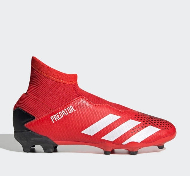 PREDATOR LACELESS 20.3 YOUTH FIRM GROUND CLEATS