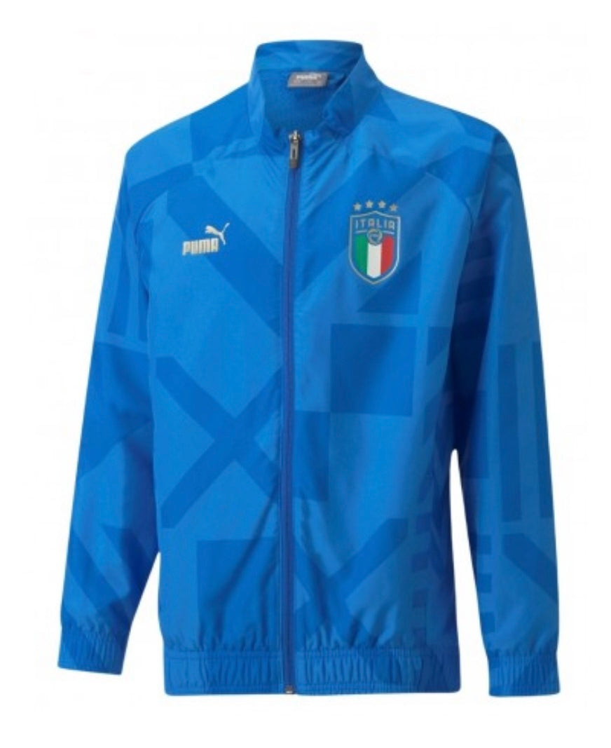 Puma Italy FIGC Junior Pre-Match Jacket 2022