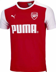 Puma Arsenal Puma Tee – High Risk Red/White