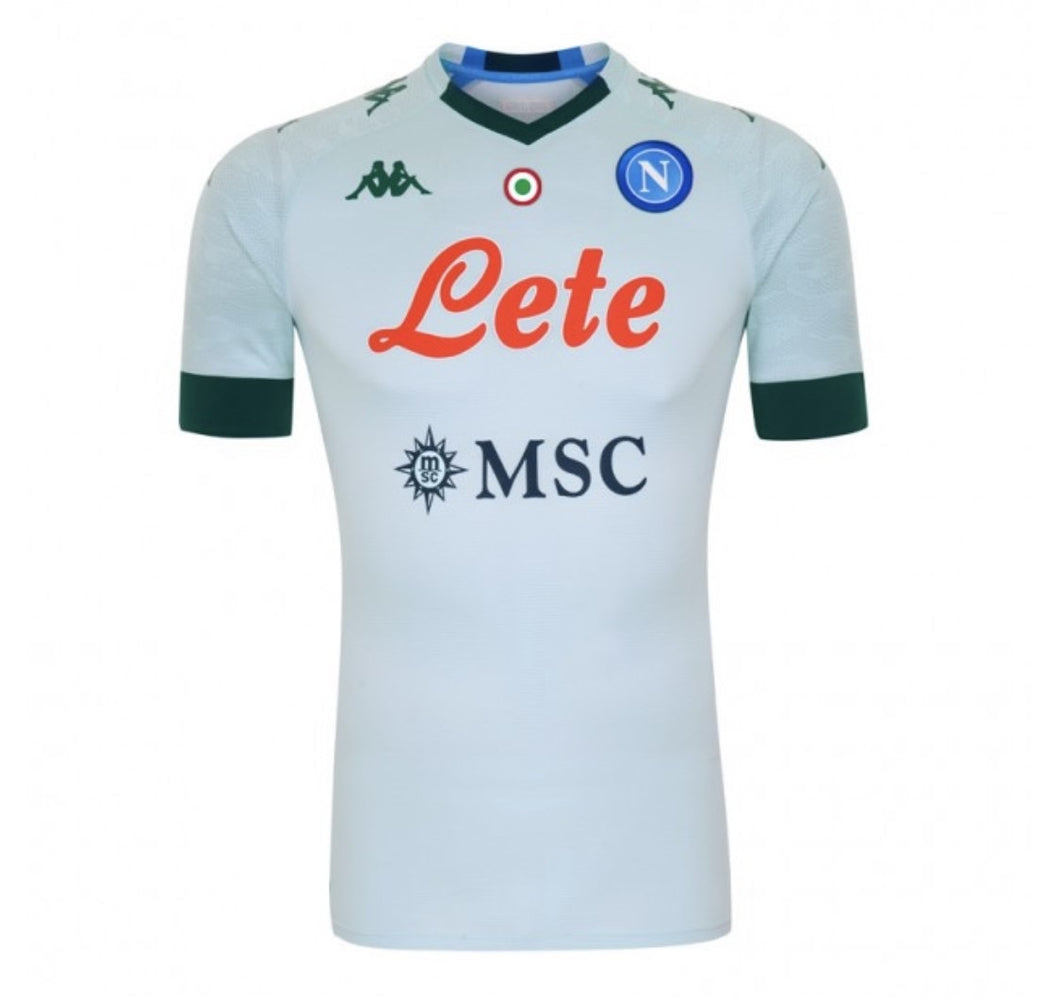 SSC NAPOLI AUTHENTIC AWAY MATCH JERSEY 2020/21