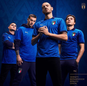 Italy 2020/21 Puma FIGC Men's Home Replica Jersey