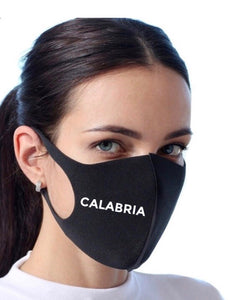 Calabria Black Breathable Face Mask Unisex