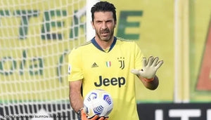 Gianluigi Buffon's Official Signed and Framed 2020/21 Juventus Jersey