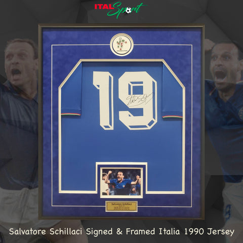 Salvatore Schillaci Authentic Signed Jersey