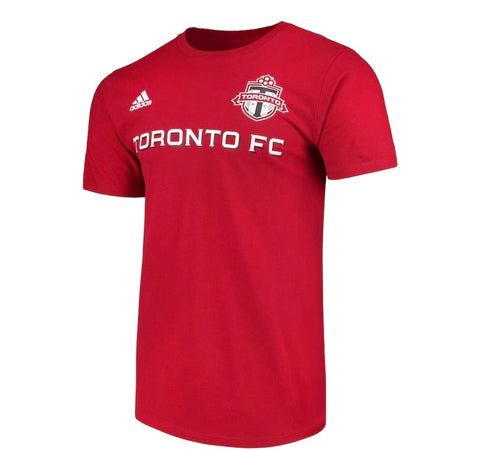 Men's Toronto FC Bradley adidas Red Player Name and Number T-Shirt