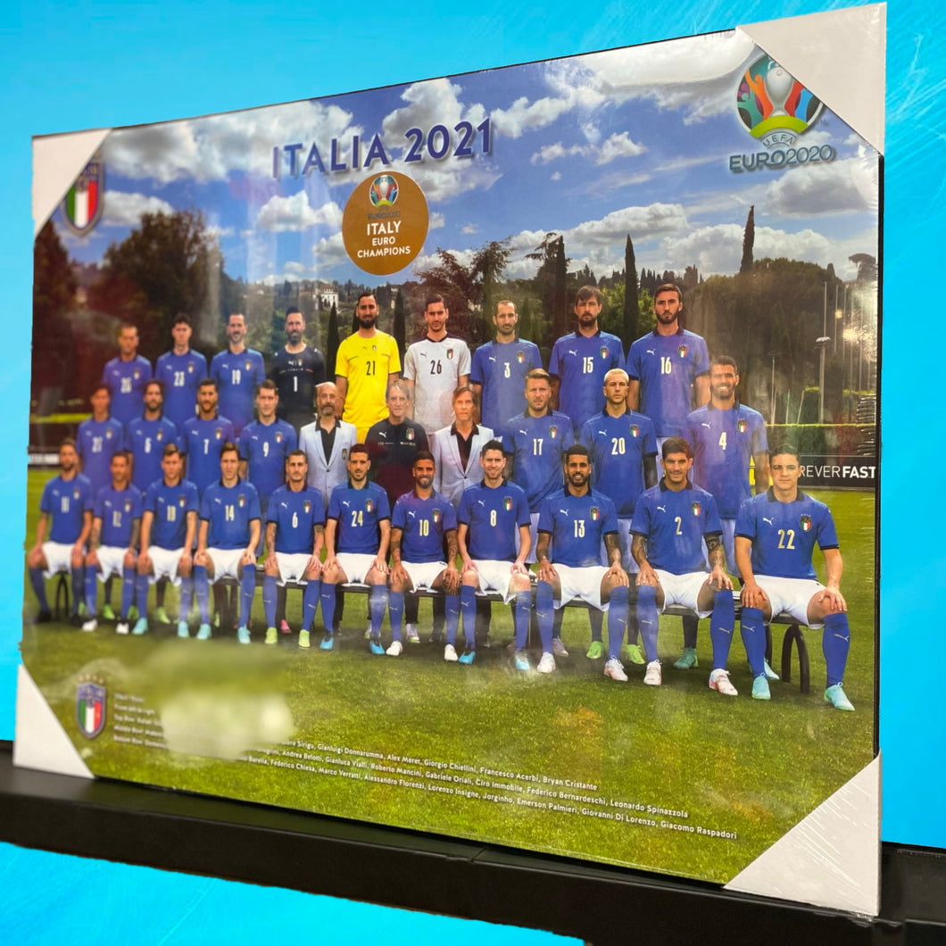 Italy Euro 2020 Team Plaque