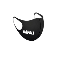 Load image into Gallery viewer, Napoli Black Breathable Face Mask Unisex
