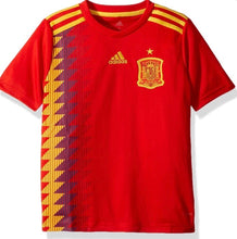 Load image into Gallery viewer, Adidas Men&#39;s Spain 2018 Home Replica Soccer Jersey
