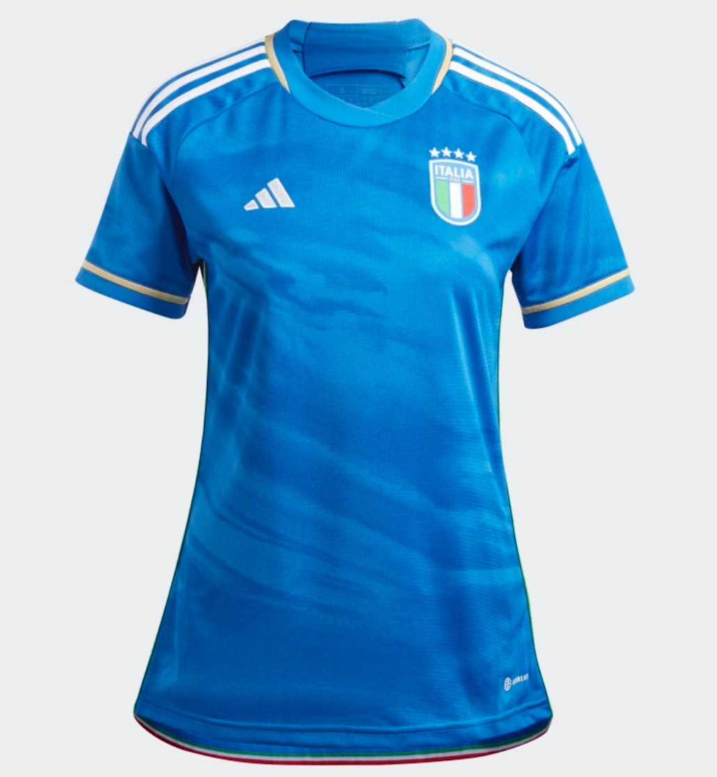 Womens Adidas Italy 23 Home Jersey