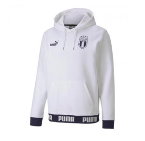 FIGC Italy Football Culture Men’s White Hoody
