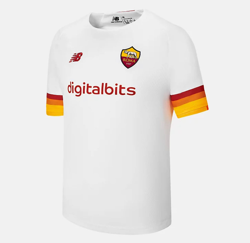 2021/22 AS Roma Away Short Sleeve Jersey