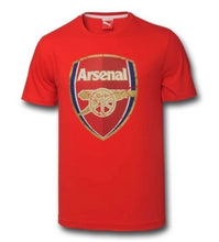 Load image into Gallery viewer, Puma Arsenal AFC Fan Crest Mens Cotton Tee
