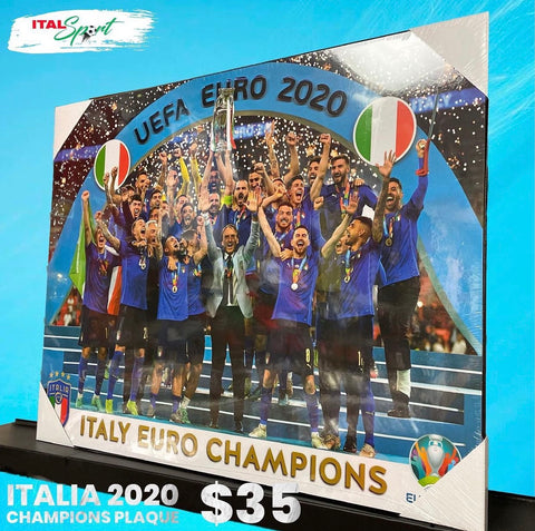 Italy Euro 2020 Champions Plaque