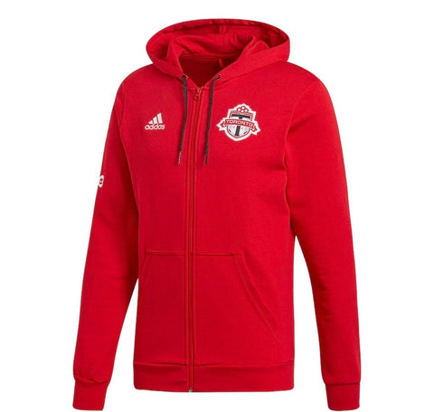 Toronto FC Adidas Red Travel - Full-Zip Jacket