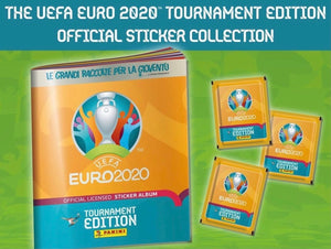 Panini UEFA EURO 2020/21 Sticker Starter Pack – ALBUM & 26 STICKERS