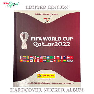 PANINI FIFA WORLD CUP QATAR 2022 LIMITED EDITION HARD COVER STICKER ALBUM
