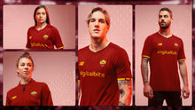Load image into Gallery viewer, 2021/22 AS Roma Home Short Sleeve Jersey
